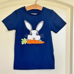 Sz3 Bunny Applique Short Sleeve T-Shirt